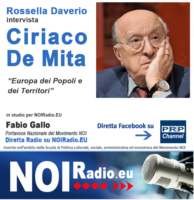 Intervista a Ciriaco De Mita - Diretta Live